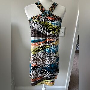 BCBGMAXAZRIA Jersey Knit Mini Dress SZ S